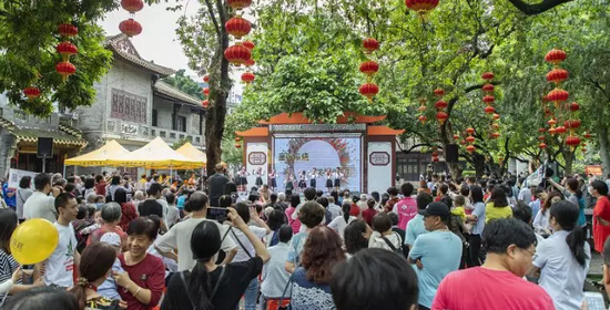 4月21日，2019“粤唱粤精彩”——顺德粤剧曲艺社展演活动启动仪式在清晖园博物馆举行。