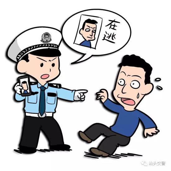 汕头交警执勤中查获一异地在逃犯 智慧新警务