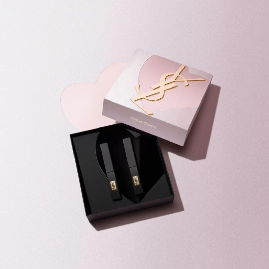 YSL 520限定[小黑条]两支装礼盒-700 RMB