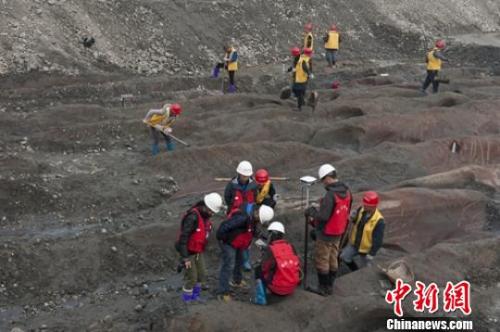 资料图： 2017年江口沉银考古发掘现场。刘忠俊 摄