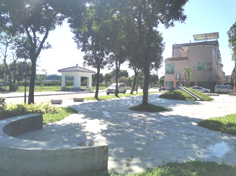 康体活动广场建设已接近尾声