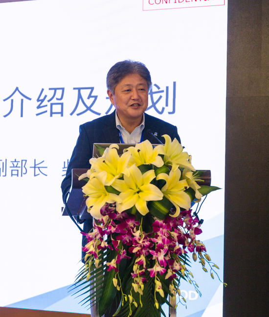 JVC建伍公司媒体事业部副部长柴田先生