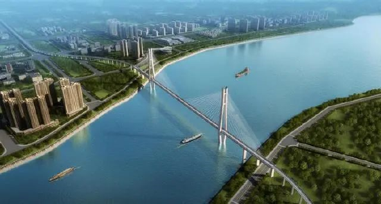 佛山地铁2号线(二期)项目将采用公铁合建大桥的形式,两跨西江对接西樵平沙岛和西江新城。