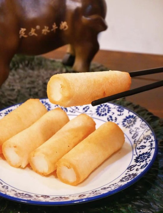 参展美食——定文炸牛奶
