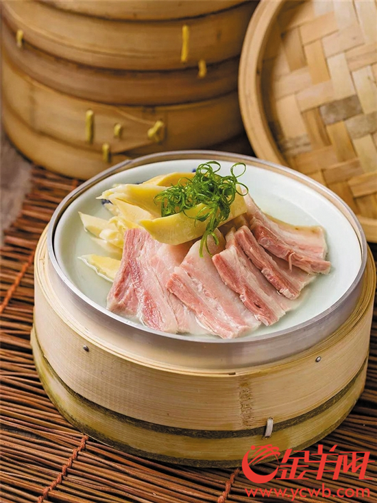 圆笼咸肉手剥笋
