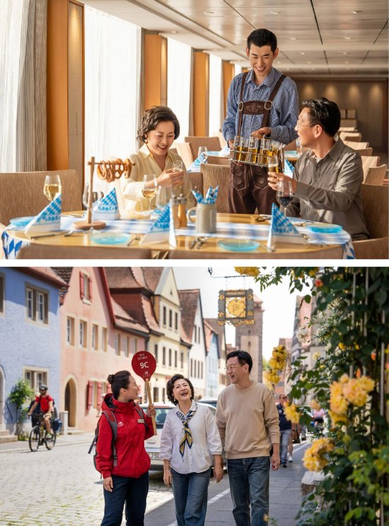 图：维京游轮致力于为银发族宾客打造真正定制化且舒心的旅行体验