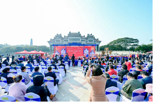 岭南非遗新潮市集开幕式现场