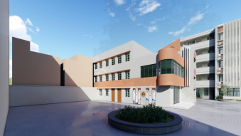 旧教学楼改造后效果图