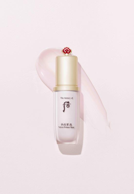 Whoo后拱辰享美丝绒柔雾妆前乳闪耀面世