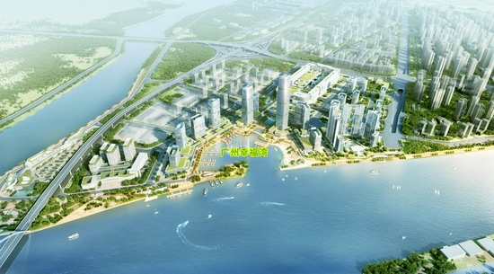 广州国际医药港效果图