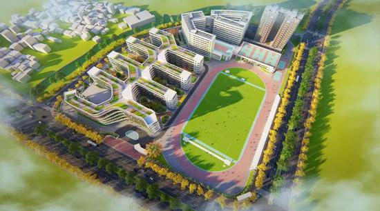 狮山实验学校效果图