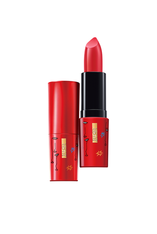 羽西虫草焕颜恒色凝润唇膏 2021新年艺术家限量版(150RMB/3.9G)