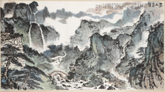 《黄山首程图》
