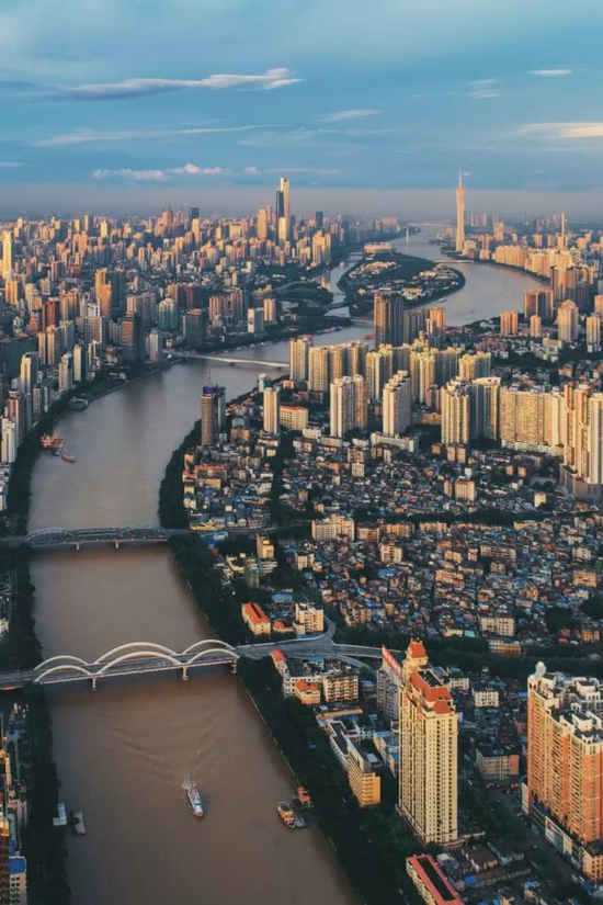 珠江水道 二中兄摄