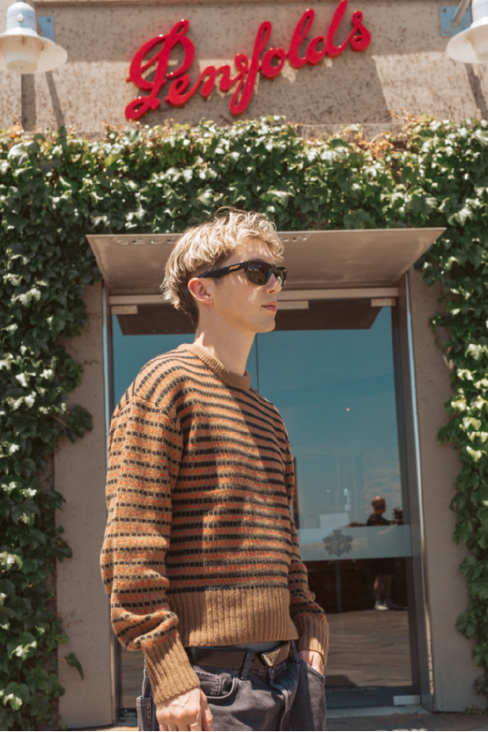 Troye Sivan 在奔富玛格尔酒庄（Magill Estate）