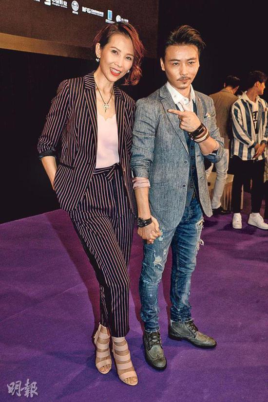 张晋与老婆蔡少芬合作拍戏感觉良好,还互赞是好演员。