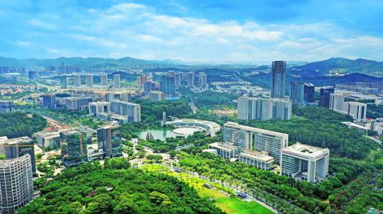 图为广州科学城,李剑锋 摄