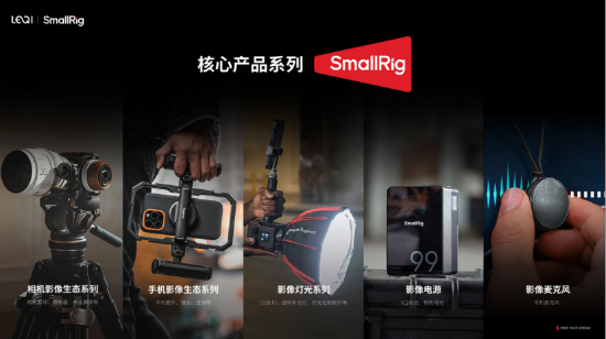 乐其创新旗下品牌SmallRig斯莫格核心产品