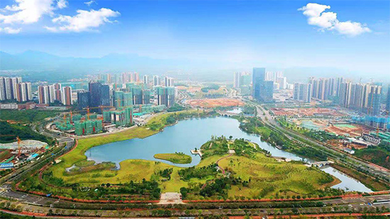 知识城实景图