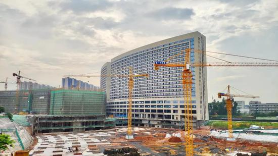 南海人民医院新院区施工现场