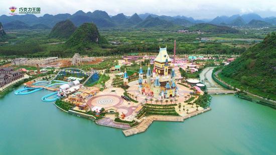 奥园英德巧克力王国(鸟瞰实景图)