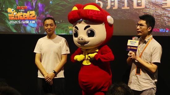 《猪猪侠大电影·恐龙日记》主创团队分享