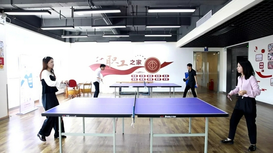 科顺公司的乒乓球台