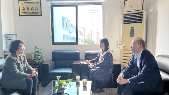 新春拜访送服务走访顺德外商协会