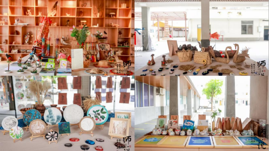 “环两山·育未来”从化区乡村教育成果展的部分作品