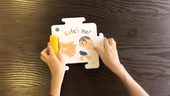《Baby All数科学》宝宝拼图书