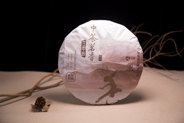 ▲中茶茗香三年陈普洱茶（熟茶，2016年）