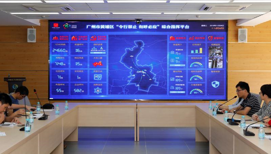 黄埔区“令行禁止 有呼必应”综合指挥平台-李剑锋摄