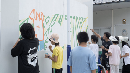黄埔区许钦松工作室举办洋田村墙绘公益项目启动仪式