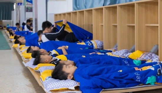 顺德区已经实现全部公办小学“舒心睡”。
