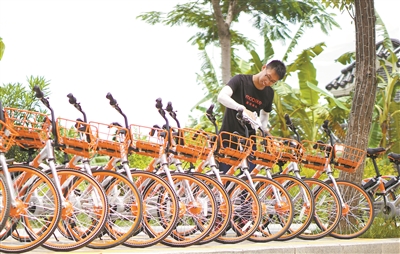 东莞首批37个共享单车禁停区启用。