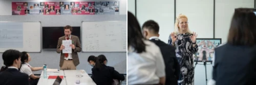 珠海德威国际高中的教学活动
