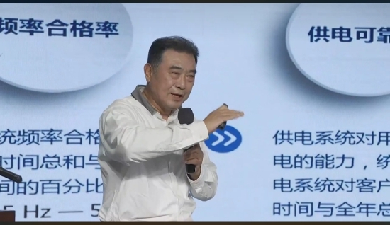 电力专家蚁泽沛在广东科学中心现场进行主题讲座（洪林&nbsp;摄）