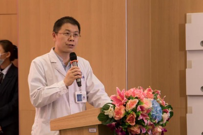 整形美容科负责人童庭辉主任致辞