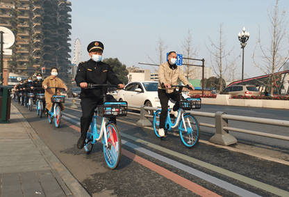 成都市“交通安全宣传”主题骑行活动