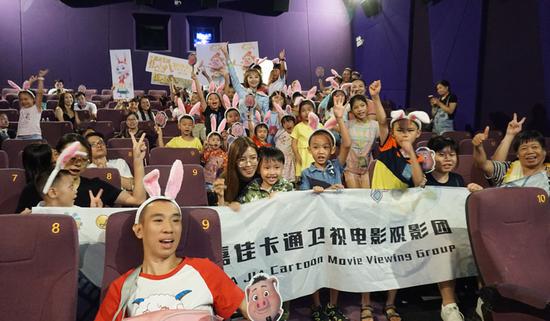 《福星高照朱小八》嘉佳卡通广州点映场