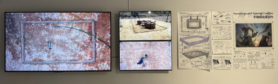 广州美术学院 江昶文 《脚下的画布》综合艺术 尺寸可变 2025年