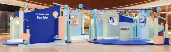 Van Cleef &amp； Arpels梵克雅宝Perlée限时体验空间