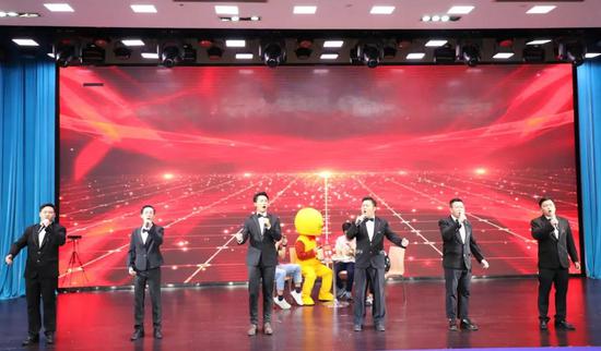 中国联通佛山市分公司同事表演《信息安全靠大家》音乐情景剧