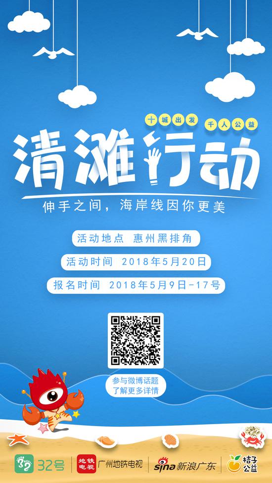 扫码参与话题讨论,关注清滩公益行动