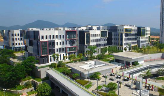 中新广州知识城腾飞园实景图