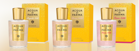 Acqua di Parma帕尔玛之水优雅女士幻彩高光身体油 包装