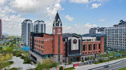 位于横琴粤澳深度合作区的珠海德威国际高中校园