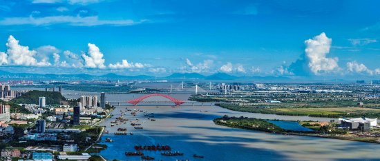 南沙城市风景图 刘伟摄