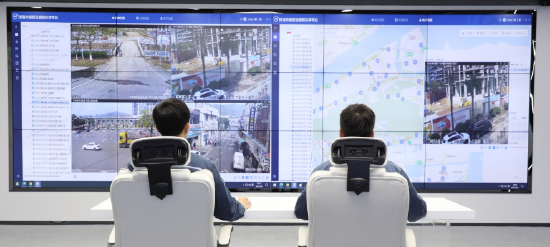南方电网广东珠海横琴供电局成功接入合作区公共视频平台，政数对接赋能数字运维再提升。摄 胡晓婧
