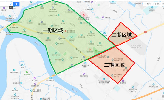 勒流智慧停车项目区域规划